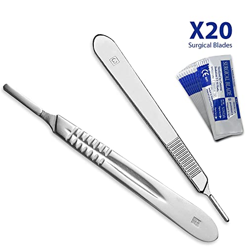 DEXSUR 30 Pcs Advanced Dissection Kit Biology Lab Anatomy Dissecting Set for Medical Students and Veterinary with Stainles...