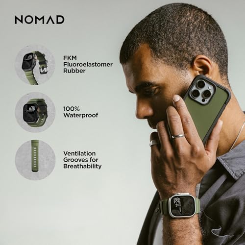 NOMAD Apple Watch Sport Band Rocky Point Apple Watch Band with Titanium Hardware