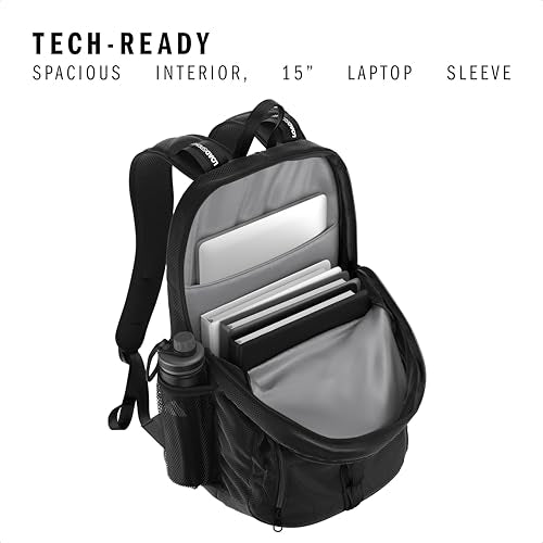 Primetime Large Backpack for women and men, big bag with laptop sleeve