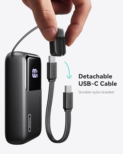 INIU Power Bank, 20000mAh 65W Ultra Compact USB C Laptop Portable Charger, PD QC Fast Charging 3-Output External Battery P...