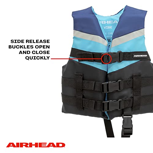 Airhead Vibe Life Vest | Closed Sided PFD | Child, Youth and Adult