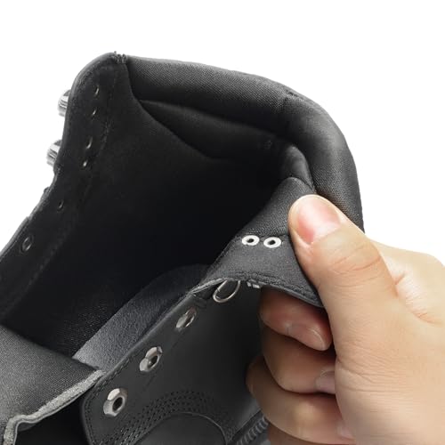 ANJOUFEMME Men's Winter Hiking Boots, Lightweight Ankle Support & Slip-Resistant, Comfortable Trail Shoes for Outdoor Trek...