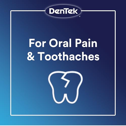 DenTek Instant Oral Pain Relief Maximum Strength Kit for Toothaches | 50 Count
