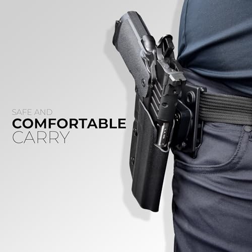 OWB Quick Release IDPA Holster fits FN FNX-45 Tactical
