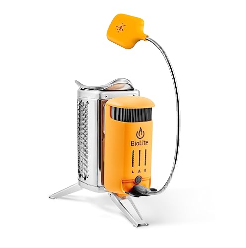 BioLite CampStove 2+ Wood Burning, Electricity Generating & USB Charging Camp Stove