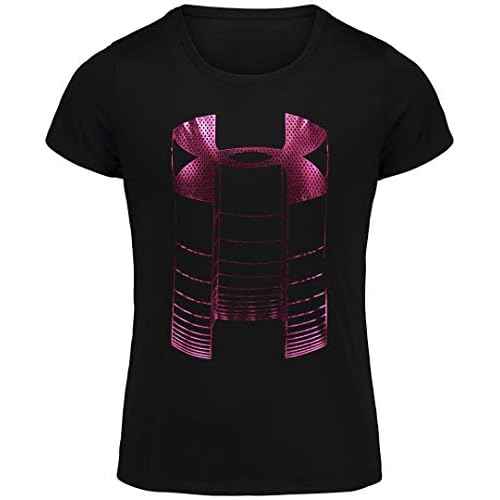 Under Armour Girls' Ua Rainbow Logo Ss