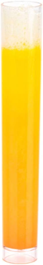 Restaurantware Delgado 1 Ounce Test Tube Shot Glasses 25 Disposable Test Tube Shots For Alcohol - Tube Rack Sold Separatel...