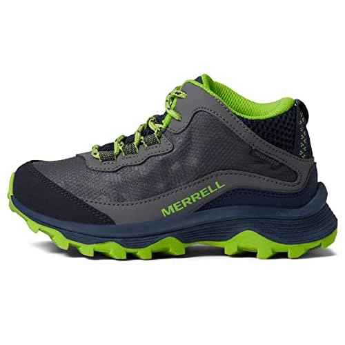Merrell unisex-child Moab Speed Mid Waterproof