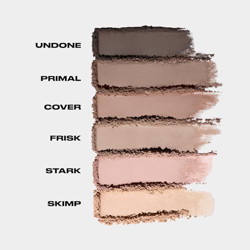 URBAN DECAY Naked 2 Basics Mini Eyeshadow Palette - 6 Matte Nude Shadows, Multi-Use Powder for Eye, Contour, or Brows, Ult...