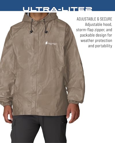 FROGG TOGGS Men's Ultra-lite2 2-Layer Waterproof Breathable Rain Jacket