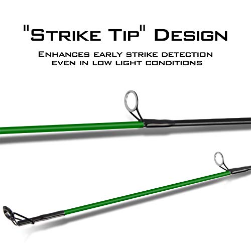 KastKing Brutus Spinning Rods & Casting Fishing Rods, Brute Tuff Composite Graphite & Glass Blanks, Stainless Steel Line G...