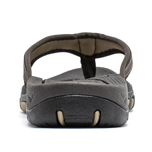 KIIU Mens Thong Sandals Indoor and Outdoor Beach Flip Flop