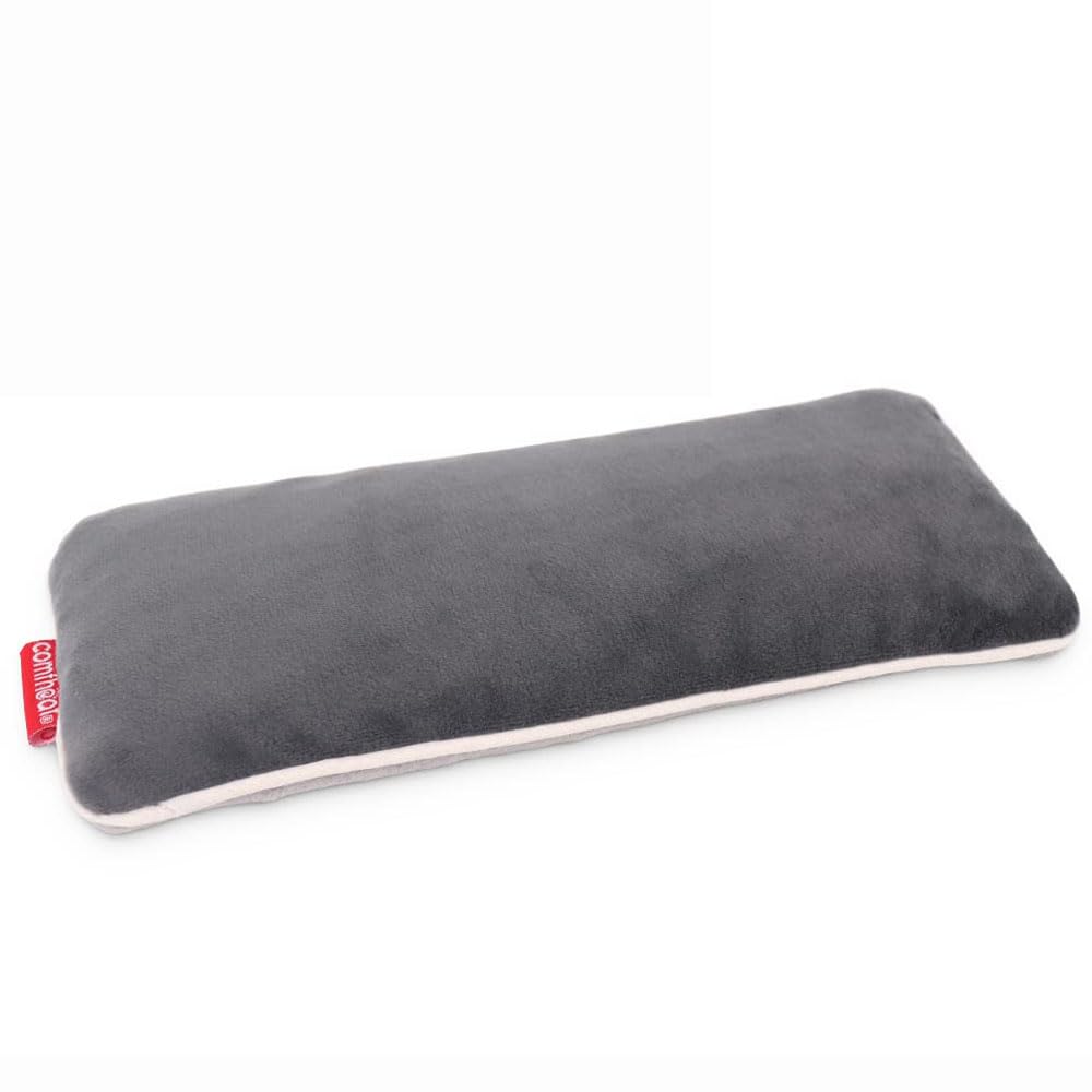 comfheat Unscented Weighted Eye Pillow for Yoga, Microwavable Moist Heat Eye Compress Mask with Washable Cover for Relaxation, Sleeping, Meditation, Yoga, Spa, Migraine Relief