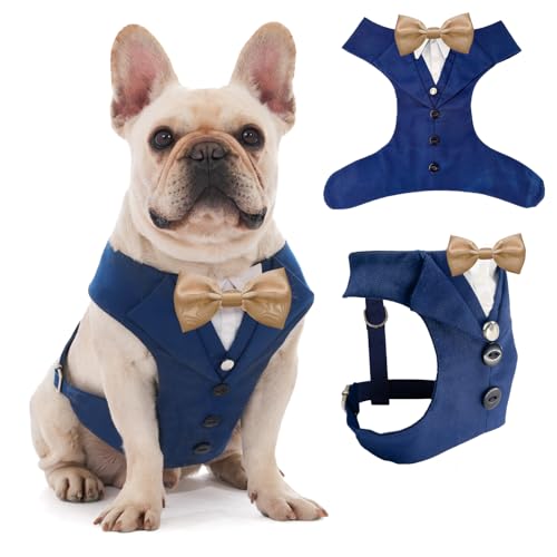AVERYDAY Dog Tuxedo for Wedding Outfit, Dog Suit and Tie Costumes for Birthday, Halloween, Cosplay, Christmas Party, Pet F...