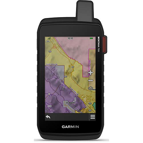 Garmin Montana 700i, Rugged GPS Handheld with Built-in inReach Satellite Technology, Glove-Friendly 5" Color Touchscreen