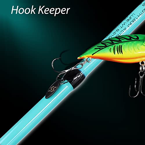 Sougayilang Fishing Rod and Reel Combo, Medium Fishing Pole with Spinning Reel, Baitcaster Combo, SuperPolymer Handle