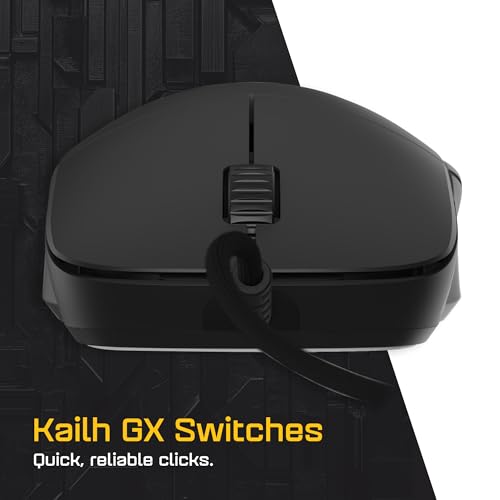 ENDGAME GEAR XM2 8k Gaming Mouse – 8000Hz Polling Rate, Kailh GX Switches, PixArt PAW3395 Sensor, Ultra-Light 52 g, Black ...