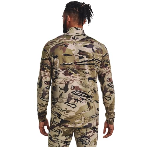 Under Armour ColdGear Infrared Camo Mock Mens Long Sleeve