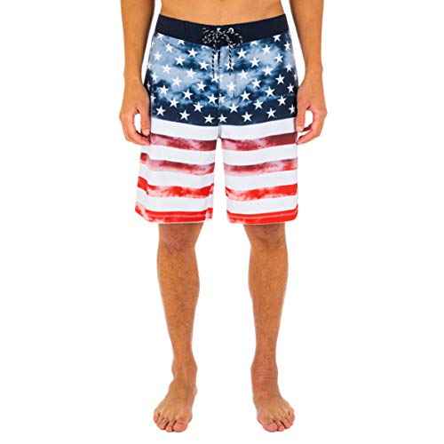 Hurley Mens Patriot Cheers 20" Board Shorts