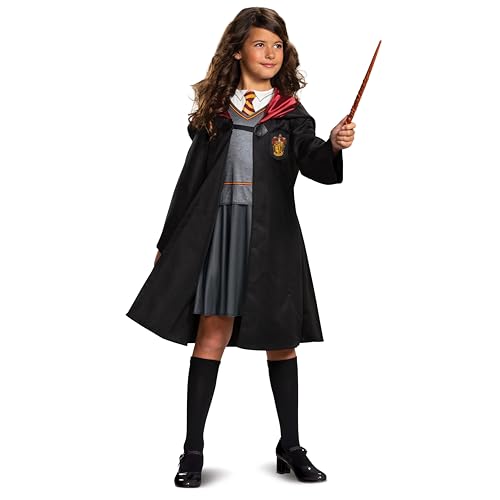 Hermione Granger Costume, Official Harry Potter Wizarding World Outfit for Kids, Classic Child