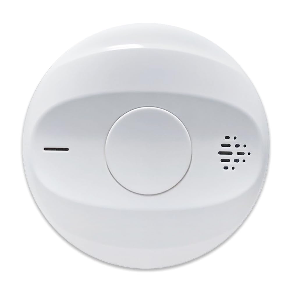 Smoke Detector Smoke and Carbon Monoxide Detector Smoke Detector Carbon Monoxide detectors 10-Year Battery Life, Battery-Powered Smoke and Carbon Monoxide Alarm Combination 1 Pack