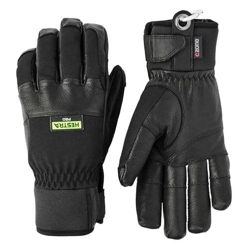 Hestra Job Alpha Pro Ergo Grip Gloves with Czone Insert for Work, Yard, Wet Weather and General Multi-Use Jobs