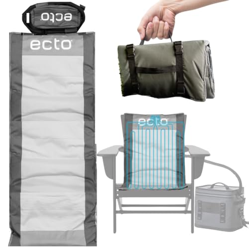 Ecto TOPR Cooling Cushion, Cools Down 45 Degrees up to 10 Hours, Battery Powered for Chair, Bleacher, Car Seat, Camping, G...