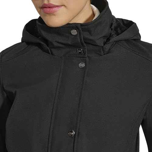 DKNY womens Softshell Hooded Coat