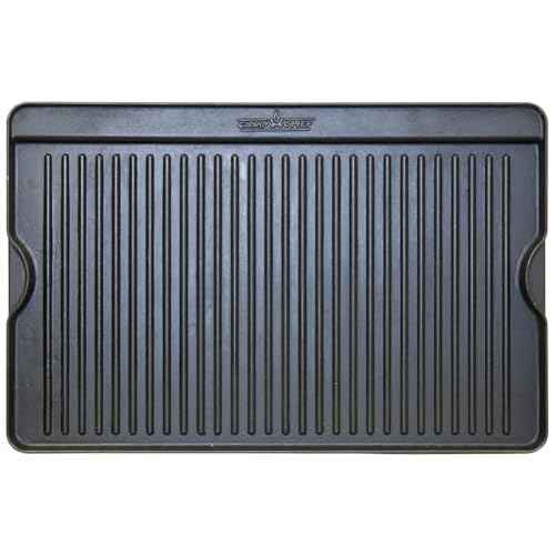 Camp Chef Reversible Pre-seasoned Cast Iron Griddle, Cooking Surface 16" x 24"