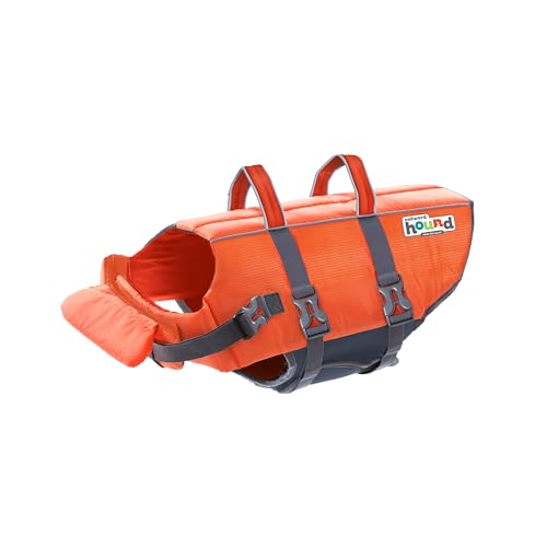 Outward Hound Granby Splash Dog Life Jacket – Flotation Vest for Swimming & Boating, Maximum Buoyancy, All Skill Levels, 2...
