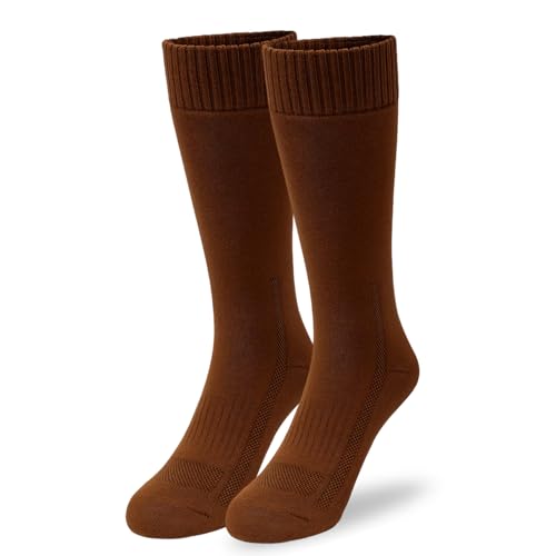 Freshpairs Men's Hiking Socks, Tactical Boot for Men, Over-the-Calf Work Boot Socks
