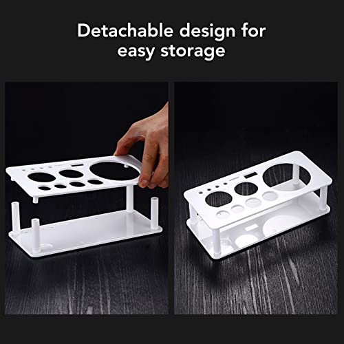 Bartender Kit Stand, Detachable Space Saving Odorless Multipurpose Plastic Bartending Tool Holder Cocktail Shaker Set Drin...