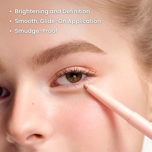 COLORGRAM Under Eye Highlighter Stick 03 Real Tone | Silky-Smooth Long-Lasting Highlighter & Contouring Stick for Smudge-P...