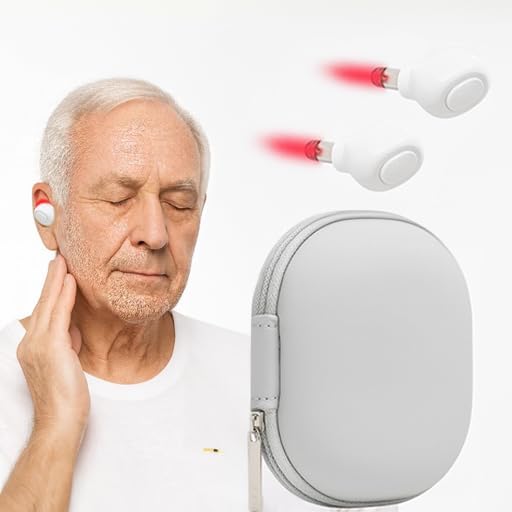 Red Light Device for Ears and Nose – 650nm LED Ear Wellness & Daily Comfort, Hands-Free Design, Lightweight & Portable for...
