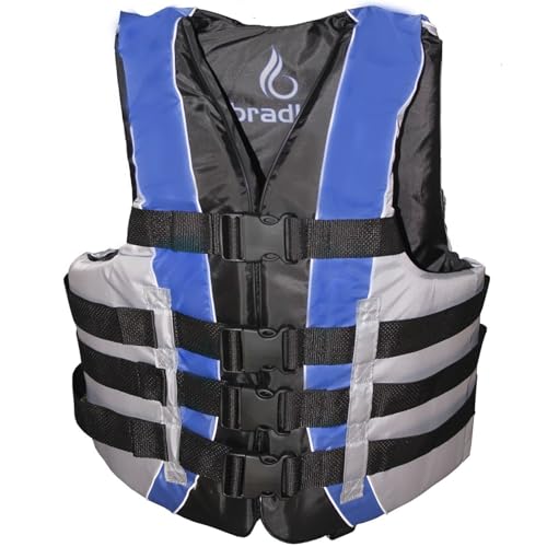 Bradley Life Jackets for Adults | Marine Life Vests for Adults | Coast Guard Approved Flotation for Fishing and Hunting Wa...