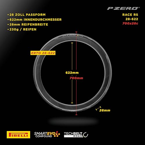 Pirelli P Zero Race Rs Tire Black, 700X28