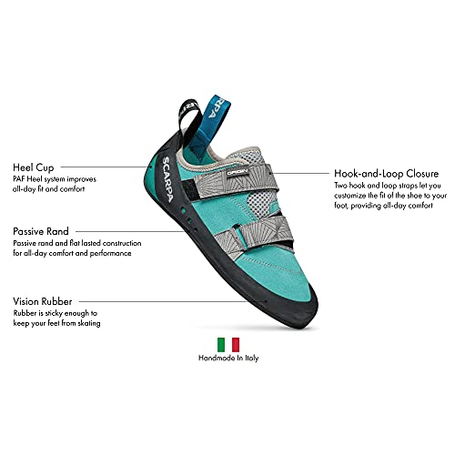 SCARPA Women's Origin Rock Climbing Shoes for Gym and Sport Climbing - Low-Volume, Women's Specific Fit