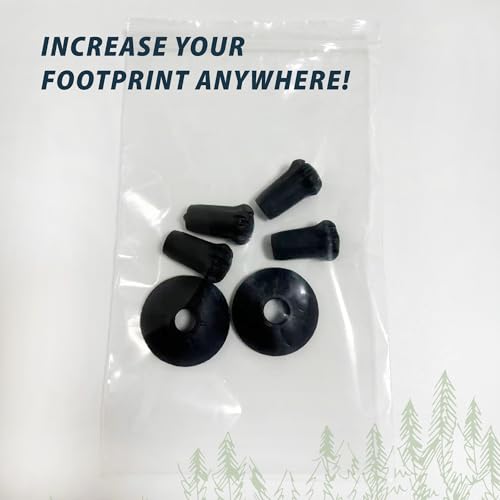 Trekology Trekking Pole Accessory Set – Bundle Tips for Concrete & Flat Roads – Durable Replacement Tips for Hiking Poles,...