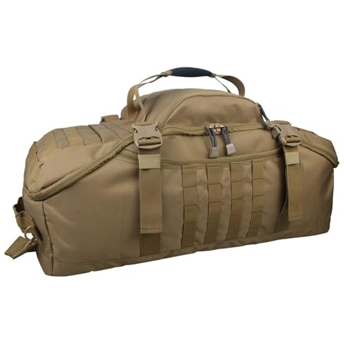 3 In 1 Tactical 85L Military Backpack Travel Duffle Bag for Weekender Gym Workout Deployment