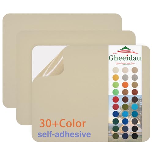 Gheeidau Canvas Repair Patch 9×11 Inch 3Pcs Waterproof Self-Adhesive Fabric Repair Patch for Tents,Boat Cover,Pop Up Canop...