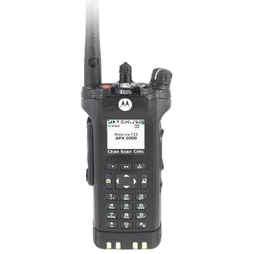 Motorola Solutions PMMN4084A, PMMN4084. Remote Speaker Microphone 3.5mm Threaded Plug for Radio Series APX6000, APX7000, APX8000, SRX2200, APX4000, APX3000.