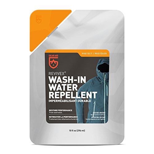 GEAR AID Wash-in Water Repellent, Long-Lasting Waterproofing for Snow and Rain Outdoor Gear, Concentrated Formula, Durable...