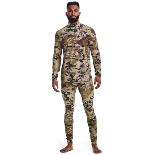 Under Armour ColdGear Infrared Camo Mock Mens Long Sleeve