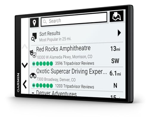 Garmin DriveSmart 55 EX with Traffic, 5.5-inch Car GPS Navigator with Bright, Crisp High-Resolution Maps, Garmin Voice Ass...