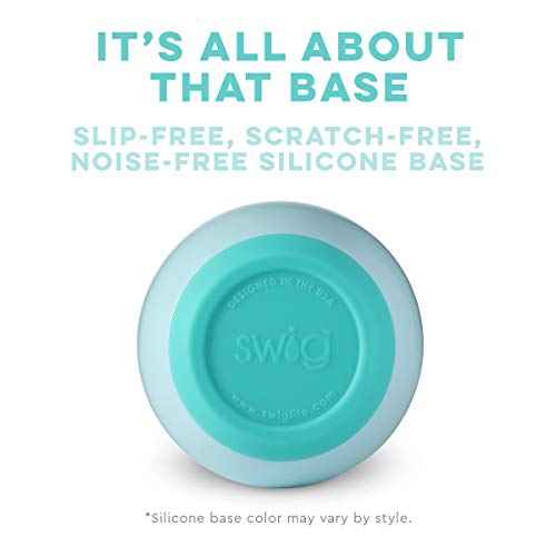 SWIG Stemless Cup, Stainless Steel, White, One Size