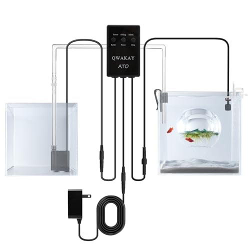Auto Top Off System Aquarium - Smart Automatic ATO System for Fish Tank - Water Level Controller Kit for Saltwater Aquariu...