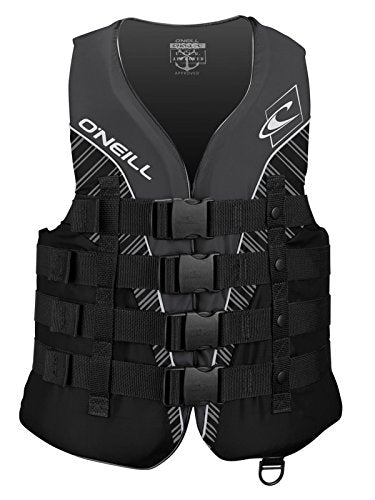 O'Neill Men's Life Vest (4XL) and Airhead Tube Tow Rope Kwik-Connect