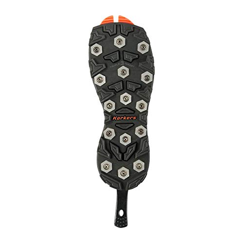 Korkers OmniTrax v3.0 Interchangeable Sole - Triple Threat Aluminum Hex Disc