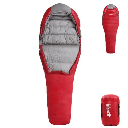 Himalaya 0 Degree Sleeping Bag for Adult Ultralight Down, -20°F-40°F, Cold Weather, Autumn & Winter, Hiking Backpacking Sl...