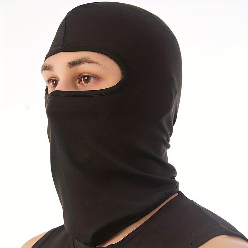 3-Pack Breathable Motorcycle Balaclava - Full Face and Neck Set - Premium All-in-One for Outdoor Sports, Cycling, Cold Wea...